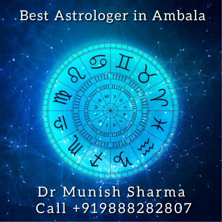 Read more about the article Best Astrologer in Ambala – Dr. Munish Sharma: A Trusted Guide for Your Future