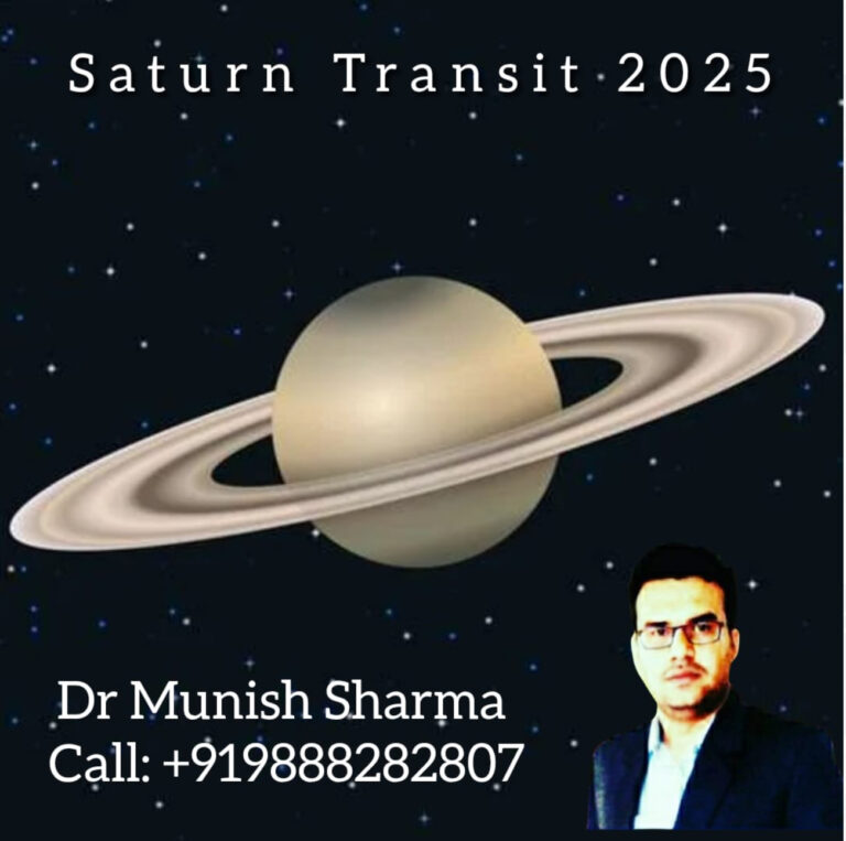 Read more about the article Shani Transit in Pisces 2025: A Deep Shift in Energy – Insights by Dr. Munish Sharma